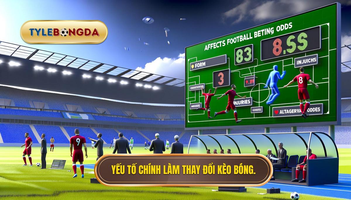 Những yếu tố chính khiến tỷ lệ bóng đá thay đổi