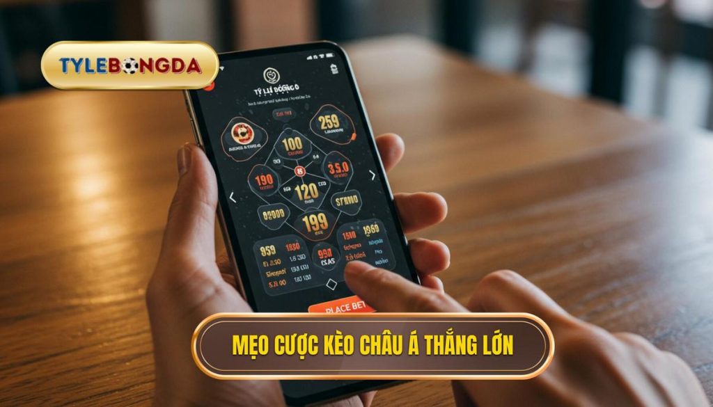 Mẹo cược kèo châu Á thắng lớn