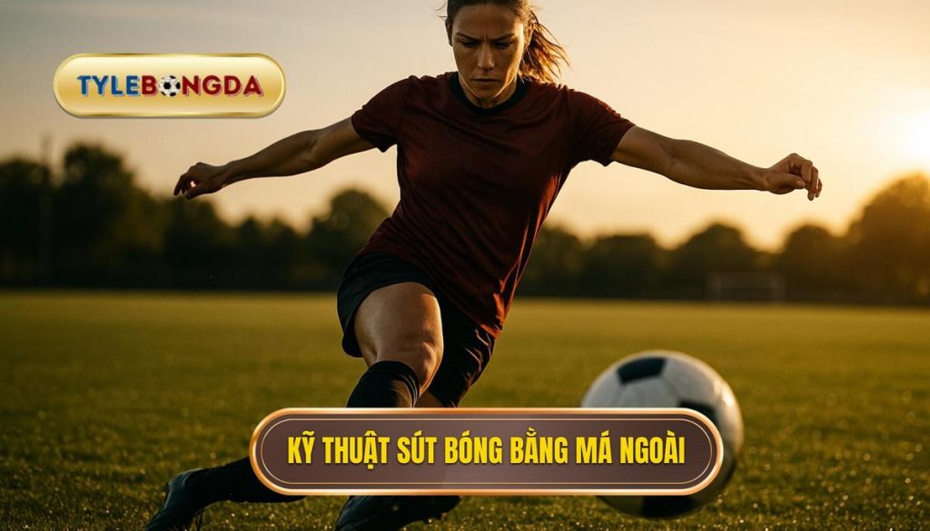 Kỹ thuật sút bóng bằng má ngoài