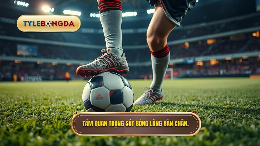 Tại sao kỹ thuật sút bóng bằng lòng bàn chân phải lại quan trọng?
