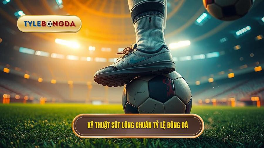Kỹ thuật sút bóng bằng lòng bàn chân phải