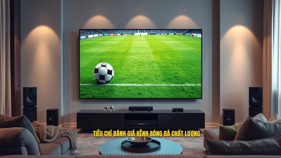 Các tiêu chí đánh giá một kênh xem trực tiếp bóng đá hôm nay chất lượng